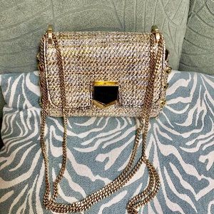 ORIGINAL Gold Jimmy Choo Sling Bag